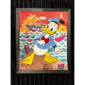 Lot of 2 Vintage 1964 Magnetic Puzzles "DONALD DUCK" #961 Hey Diddle Diddle